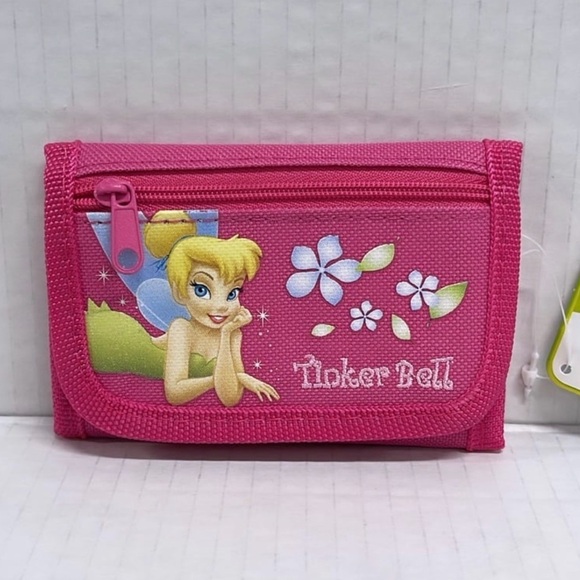 Disney Tinker Bell Trifold Wallet - Hot Pink - Picture 6 of 7